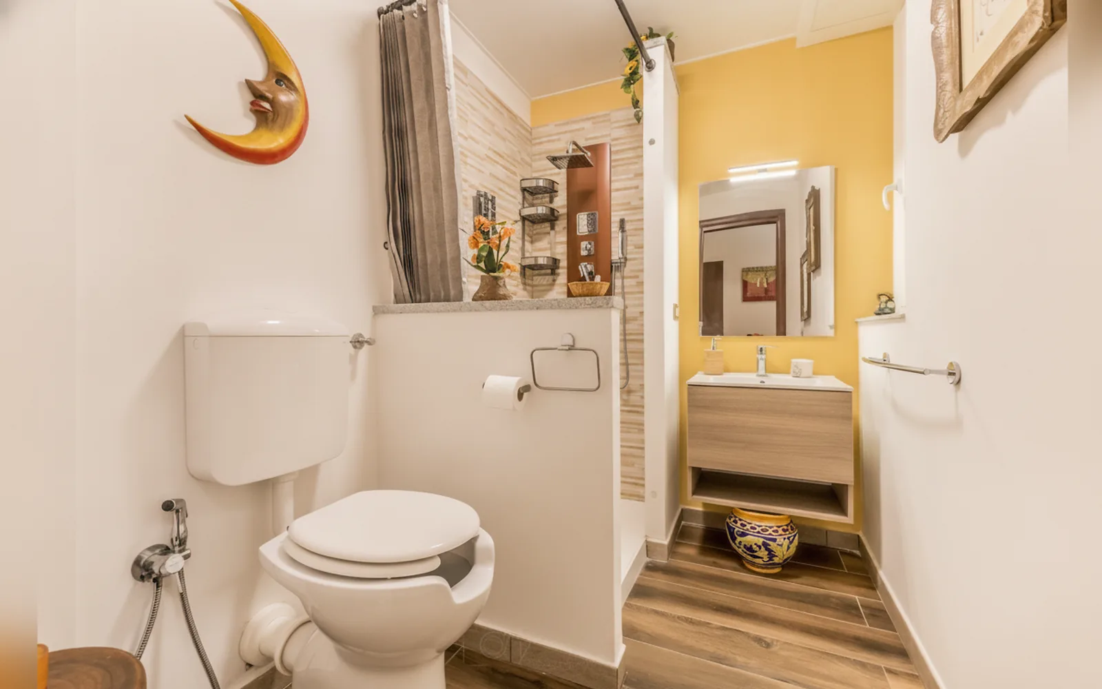 Camera con bagno privato — Masci Apartment Roma, Roma (Lazio) (foto 15)